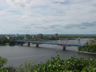 Alexandra Bridge across the Ottawa River, Ottawa