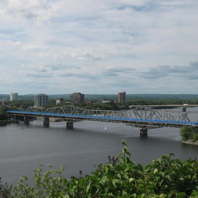 Alexandra Bridge across the Ottawa River, Ottawa