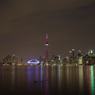 City lights, Toronto