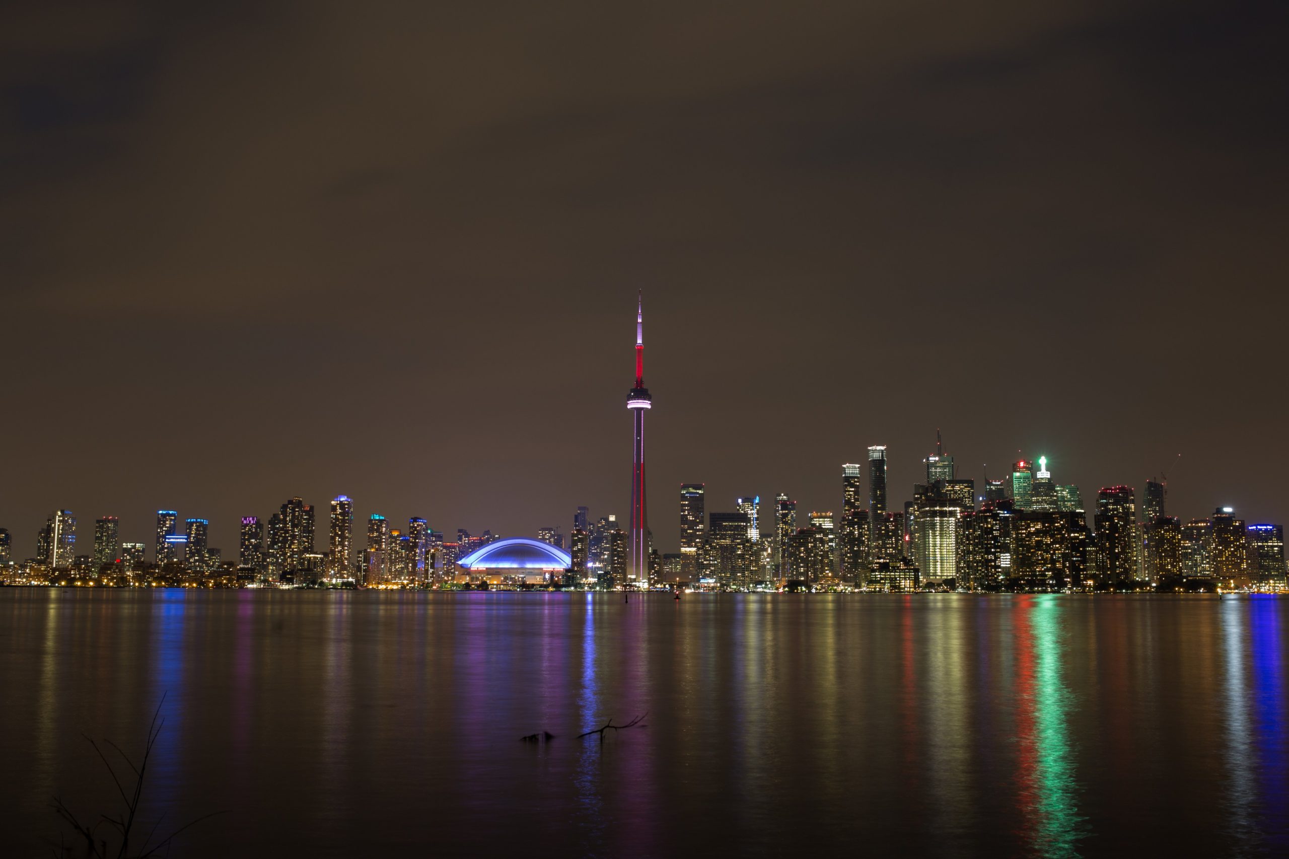 City lights, Toronto