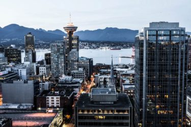 Cityscape of Vancouver, British Columbia