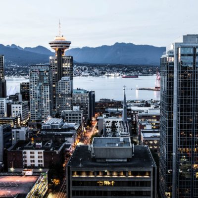 Cityscape of Vancouver, British Columbia